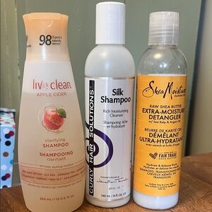 Clarifyng Shampoo, Silk Shampoo & Detangler